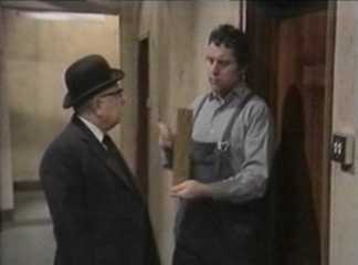 Arthur Lowe and me in "Potter"
