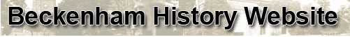 Beckenham History Website