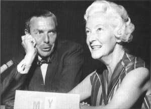 Frank Muir with Dilys Powell