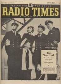 Cover of Radio Times for 11-17 October 1959 
