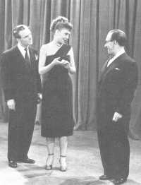 Arthur Askey, Dickie Henderson and Diana Decker