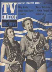 Hans and Lotte Hass on the cover of TV Mirror
