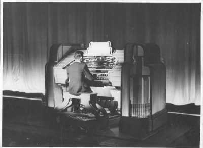 Jerry at the organ