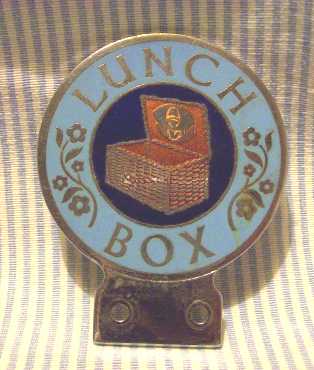 Lunch Box Car Badge