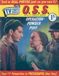 O.S.S. TV photo stories magazine cover