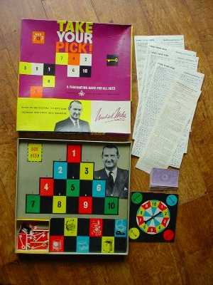 Take Your Pick 1950s game