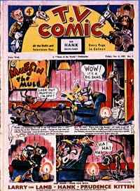 TV Comic first issue, Click to enlarge