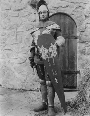 William Russell as Sir Lancelot