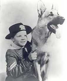 Rusty and Rin Tin Tin