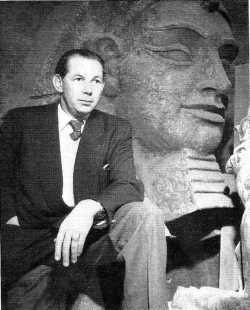 Bill King - BBC Property Master in 1955