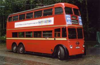 A London trolleybus