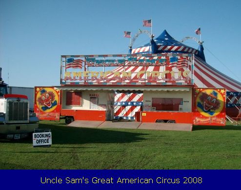 Uncle Sam's Great American Circus 2008